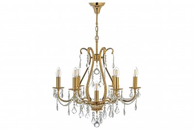 Подвесная люстра Arti Lampadari Ercolano E 1.1.6.602 G Подвесная люстра Arti Lampadari Ercolano E 1.1.6.602 G