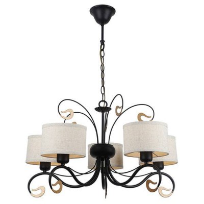 Подвесной светильник Escada 266/5 E27*60W Black Подвесной светильник Escada 266/5 E27*60W Black