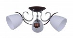 Потолочный светильник Escada 288/3PL E27*60W Chrome/Brown