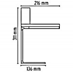 Настольная лампа Flos F0028057 D'E-light