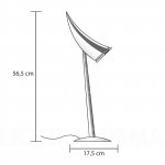 Напольный торшер Flos F0250357 Ara