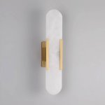 Настенный светильник F037/L gold/white