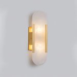 Настенный светильник F037/S gold/white