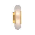 Настенный светильник F037/S gold/white