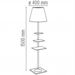 Напольный торшер Flos F1011000 Biblioteque