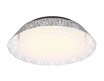 Люстра потолочная Ambrella F119 WH 72W 520*520*110 (ПДУ ИК) ORBITAL