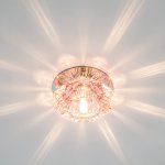 Точечный светильник F2055-S CR PK G4 ЭкономСвет