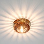 Точечный светильник F2090-S GD CF G4 ЭкономСвет