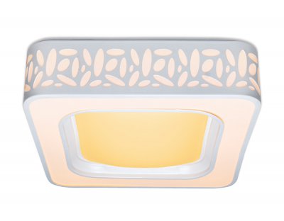 Люстра потолочная Ambrella F214 WH 144W 565*565*100 (ПДУ РАДИО 2.4) ORBITAL