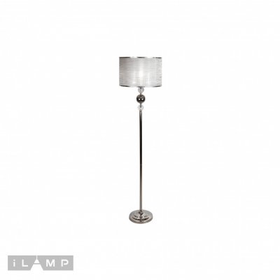Напольный светильник iLamp Chelsea F2400-1 Nickel Напольный светильник iLamp Chelsea F2400-1 Nickel