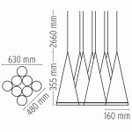 Светильник Flos F2412000 Fucsia