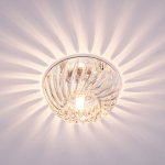 Точечный светильник Экономсвет F3606-L CR CL G4