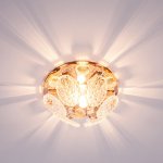 Точечный светильник F4097 TEA+CL G4 ЭкономСвет