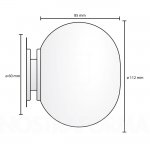 Настенный светильник бра Flos F4194009 Gla