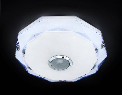 Люстра потолочная Ambrella F772 BL 72W 510*510*60 (ПДУ ИК) ORBITAL