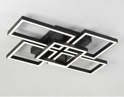 FA1012/4+1 BK черный 90W 3000K-6400K 710*490*95 (ПДУ ИК)