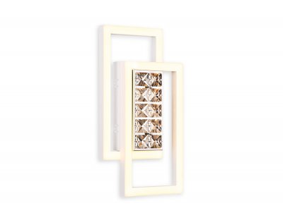 Настенный светильник бра Ambrella FA107 WH белый 15W 3000K 380*200*85 (Без ПДУ) ACRYLICA Настенный светильник бра Ambrella FA107 WH белый 15W 3000K 380*200*85 (Без ПДУ) ACRYLICA