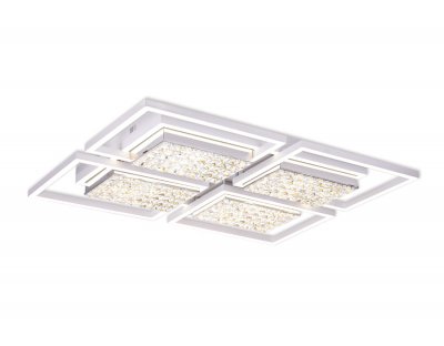 Люстра потолочная Ambrella FA119/4 WH белый 228W 910*710*110 (ПДУ РАДИО 2.4) ACRYLICA