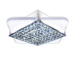 Люстра потолочная Ambrella FA124 WH белый 104W 510*510*110 (ПДУ РАДИО 2.4) ACRYLICA
