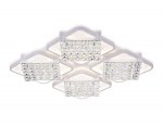 Люстра потолочная Ambrella FA128/4 WH белый 222W 680*680*110 (ПДУ РАДИО 2.4) ACRYLICA