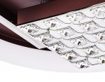 Люстра потолочная Ambrella FA145 CF кофе 104W D500*120 (ПДУ РАДИО 2.4) ACRYLICA