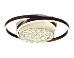 Люстра потолочная Ambrella FA149 WH/CF белый/кофе 94W 500*400*110 (ПДУ РАДИО 2.4) ACRYLICA