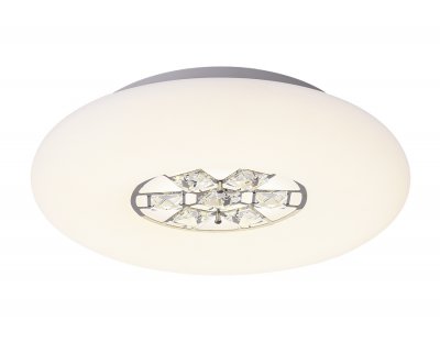 Люстра потолочная Ambrella FA158 WH белый 32W D360*90 (ПДУ РАДИО 2.4) ACRYLICA