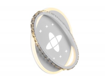 Настенный светильник бра Ambrella FA234 WH белый LED 4200K/4200K/6400K 30W 210*260*50 ACRYLICA