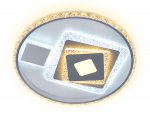 Люстра потолочная Ambrella FA242 WH белый 105W D500*75 (ПДУ РАДИО 2.4) ACRYLICA