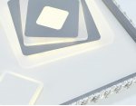 Люстра потолочная Ambrella FA248 WH белый 117W 500*500*75 (ПДУ РАДИО 2.4) ACRYLICA