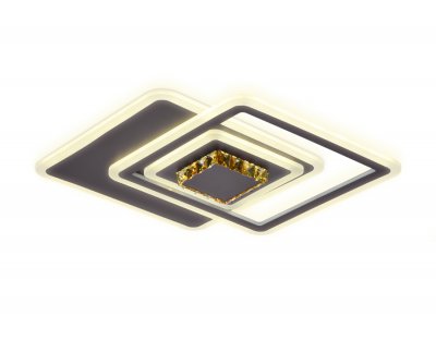 Люстра потолочная Ambrella FA262 CF/TI кофе/янтарь 112W 540*540*80 (ПДУ РАДИО 2.4) ACRYLICA Люстра потолочная Ambrella FA262 CF/TI кофе/янтарь 112W 540*540*80 (ПДУ РАДИО 2.4) ACRYLICA