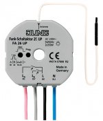 JUNG Радиоуправляемое реле (2 канала, макс 6А) скрытого монтажа в станд монт коробку (FA26UP)