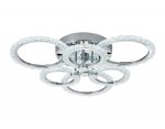 Люстра потолочная Ambrella FA414/3+3 CH хром 90W 580*540*120 (ПДУ РАДИО 2.4) ACRYLICA