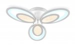 Люстра потолочная Ambrella FA422/3 WH белый 126W D570*100 (ПДУ РАДИО 2.4) ACRYLICA