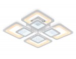 Люстра потолочная Ambrella FA427/4 WH белый 176W 470*470*80 (ПДУ РАДИО 2.4) ACRYLICA