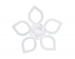 Люстра потолочная Ambrella FA444/5 WH белый 60W 4200K 580*580*80 (Без ПДУ) ACRYLICA