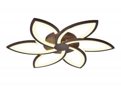 Люстра потолочная Ambrella FA447/6 CF кофе 108W 730*700*60 (ПДУ РАДИО 2.4) ACRYLICA Люстра потолочная Ambrella FA447/6 CF кофе 108W 730*700*60 (ПДУ РАДИО 2.4) ACRYLICA