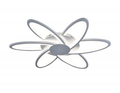 Люстра потолочная Ambrella FA449/6 WH белый 72W 4200K D730*70 (Без ПДУ) ACRYLICA