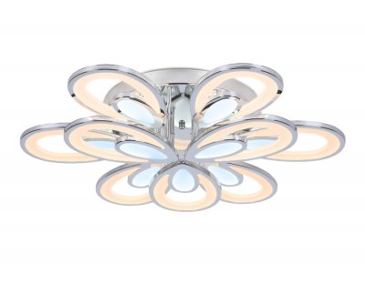 Люстра потолочная Ambrella FA471/6+3 CH хром 198W 750*670*120 (ПДУ РАДИО 2.4) ACRYLICA Люстра потолочная Ambrella FA471/6+3 CH хром 198W 750*670*120 (ПДУ РАДИО 2.4) ACRYLICA