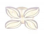 Люстра потолочная Ambrella FA507/4 WH белый 96W+6.5W 550*550*100 (ПДУ РАДИО 2.4) ACRYLICA