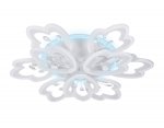 Люстра потолочная Ambrella FA511/6+3 WH белый 252W+40W 3000K/6400K D750*120 (ПДУ РАДИО 2.4) ACRYLICA