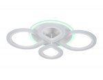 Люстра потолочная Ambrella FA521/4 WH белый 88W+7W 650*410*80 (ПДУ РАДИО 2.4) ACRYLICA