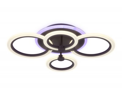 Люстра потолочная Ambrella FA526/4 CF кофе 81W 620*440*120 (ПДУ РАДИО 2.4) ACRYLICA Люстра потолочная Ambrella FA526/4 CF кофе 81W 620*440*120 (ПДУ РАДИО 2.4) ACRYLICA