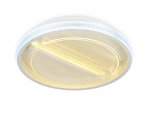 Люстра потолочная Ambrella FA602 WH белый 88W D470*90 (ПДУ РАДИО 2.4) ACRYLICA