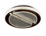 Люстра потолочная Ambrella FA604 CF кофе 88W D470*90 (ПДУ РАДИО 2.4) ACRYLICA