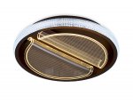 Люстра потолочная Ambrella FA604 CF кофе 88W D470*90 (ПДУ РАДИО 2.4) ACRYLICA