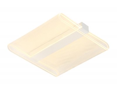 Люстра потолочная Ambrella FA625 WH белый 64W 500*500*80 (ПДУ РАДИО 2.4) ACRYLICA