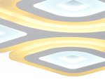 Люстра потолочная Ambrella FA801 WH белый 126W 500*500*50 (ПДУ РАДИО 2.4) ACRYLICA