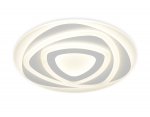 Люстра потолочная Ambrella FA804 WH белый 140W 500*500*60 (ПДУ РАДИО 2.4) ACRYLICA