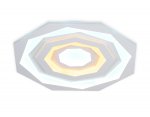 Люстра потолочная Ambrella FA822 WH белый 76W D500*50 (ПДУ РАДИО 2.4) ACRYLICA